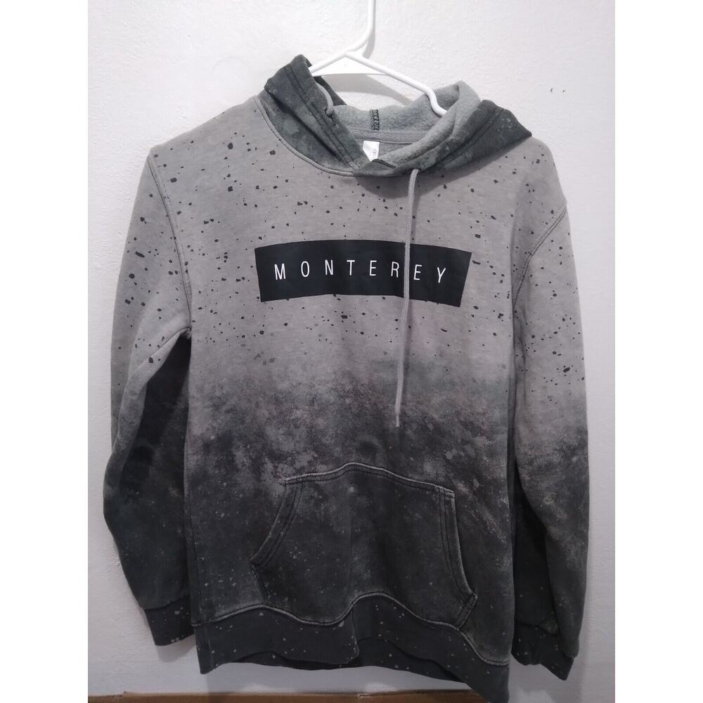 Teemax Black And Gray Small Hoodie
